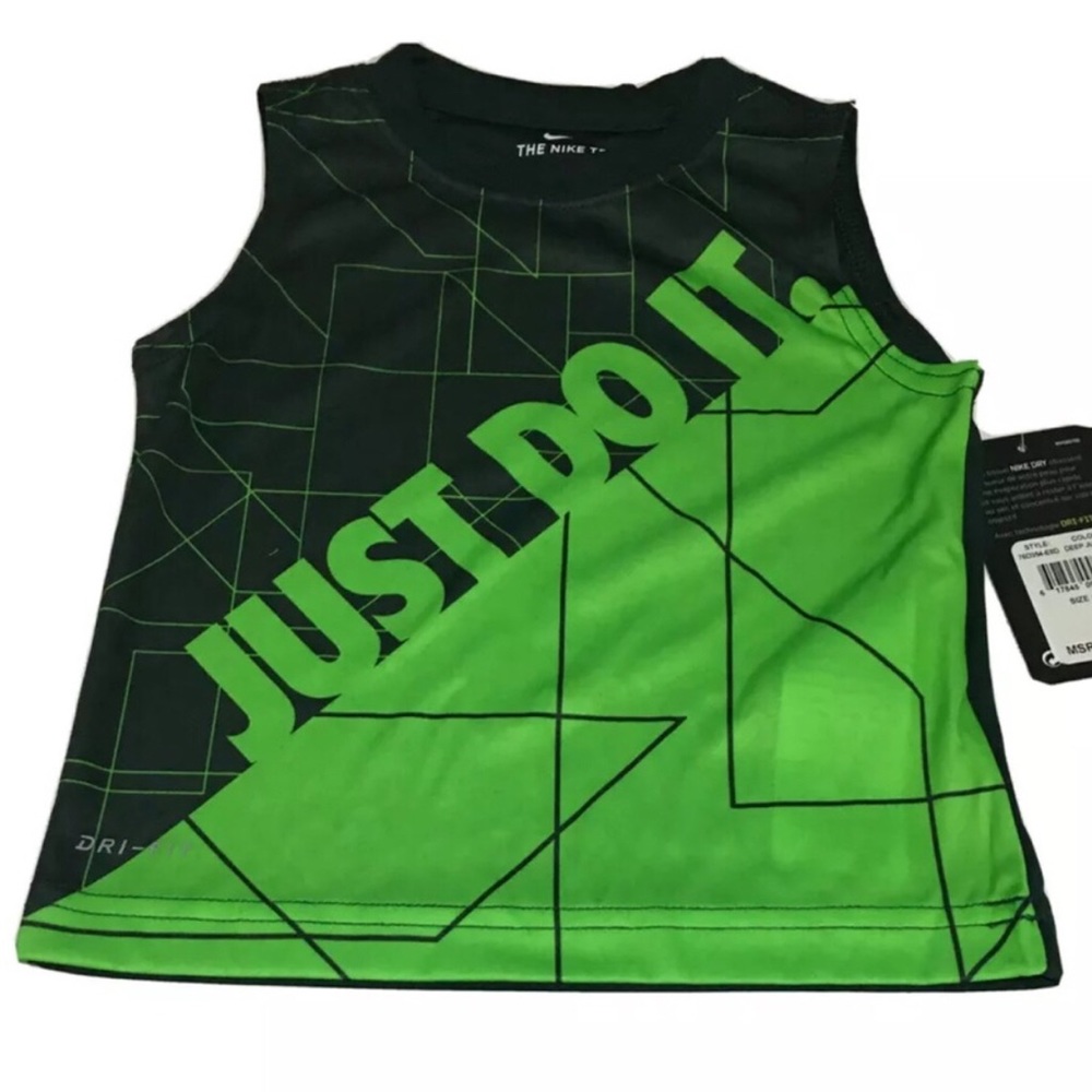Nike "Just Do It" Baby Toddler Boys Tank Top 2T